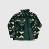 Columbia Winter Pass Print Fleece - Spruce Rocky Mo - Front Open