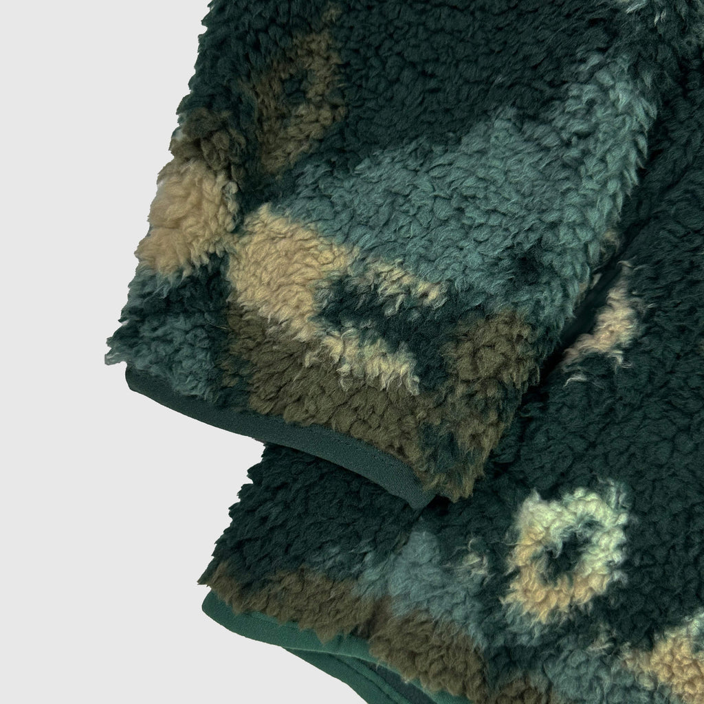 Columbia Winter Pass Print Fleece - Spruce Rocky Mo - Front Close Up