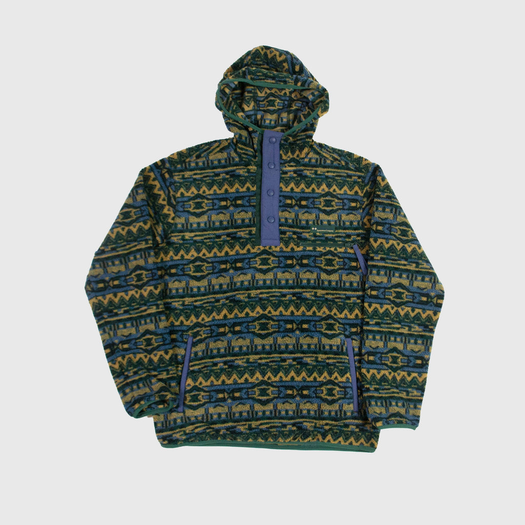  Columbia Helvetia Hoodie - Spruce 80 Striped Front 