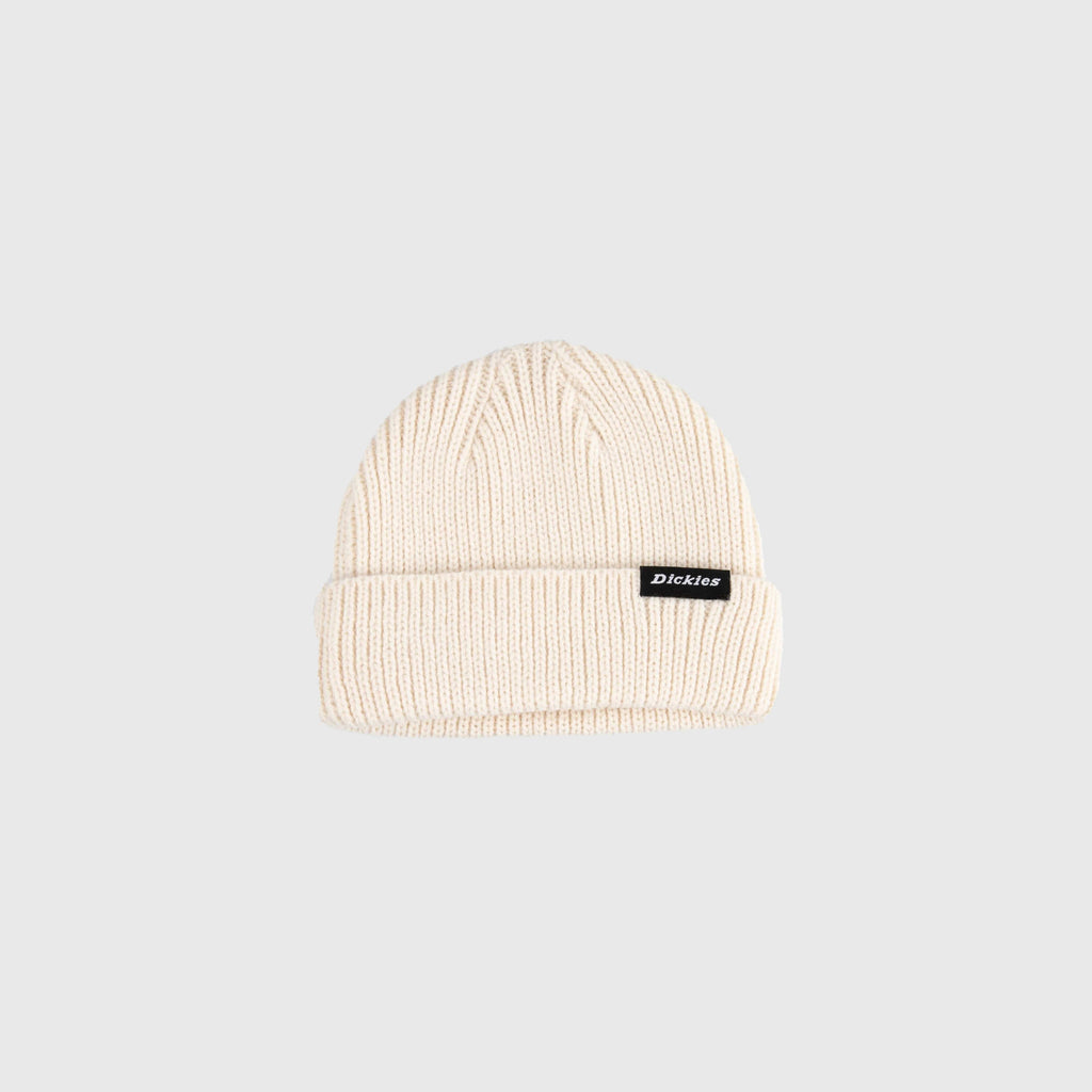 Dickies Woodworth Beanie - Ecru - Front
