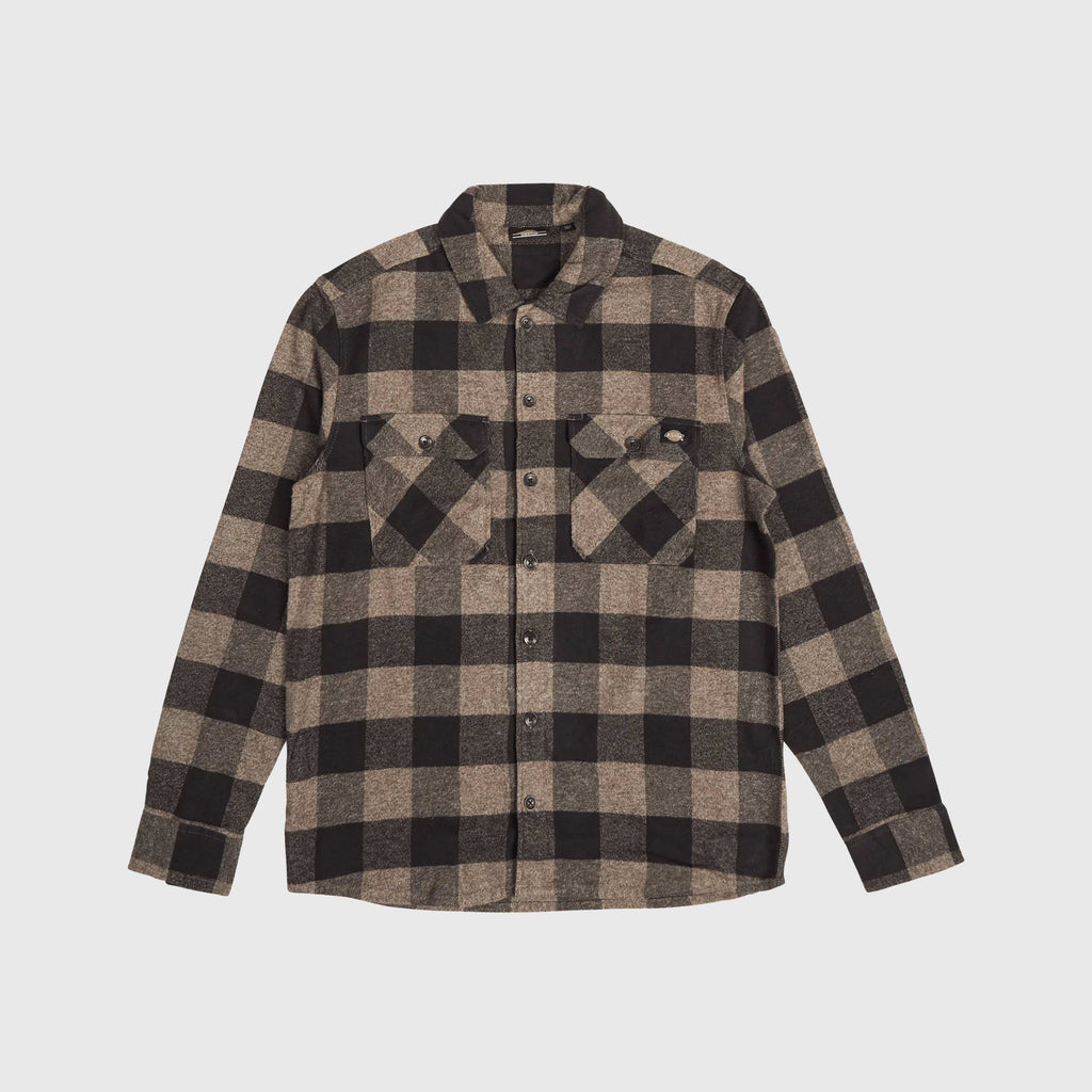 Dickies New Sacramento Shirt - Grey Melange - Front