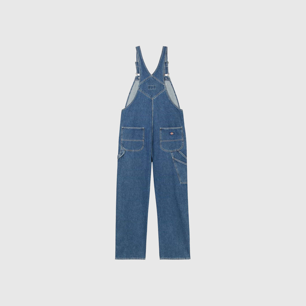Dickies Classic Denim Bib - Classic Blue - Back