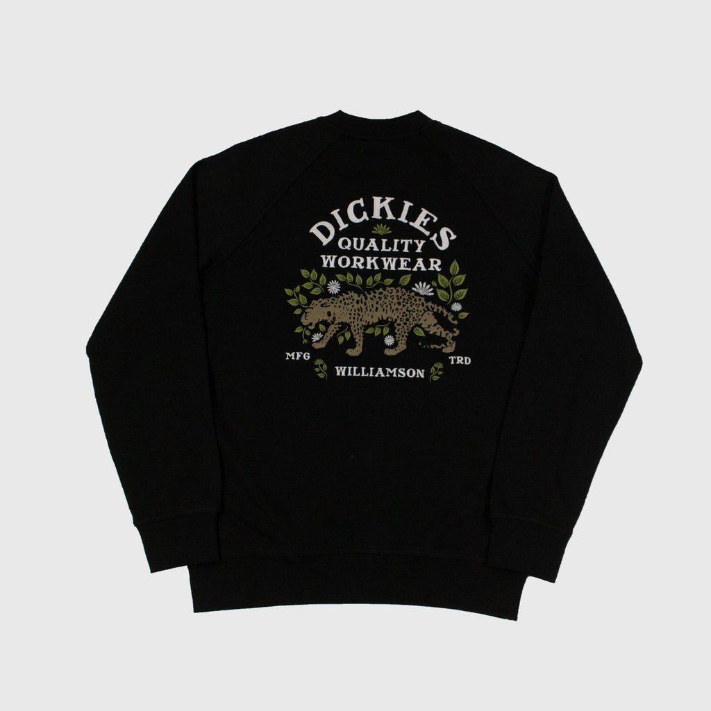 Dickies Fort Lewis Sweatshirt - Black - Back