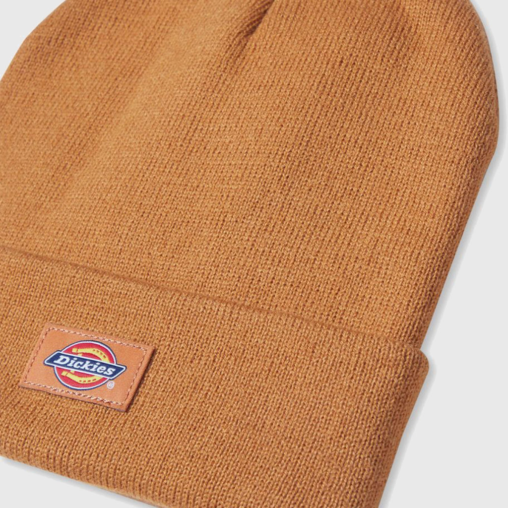 Dickies Gibsland Beanie - Golden Ochre - Close Up