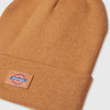 Dickies Gibsland Beanie - Golden Ochre - Close Up