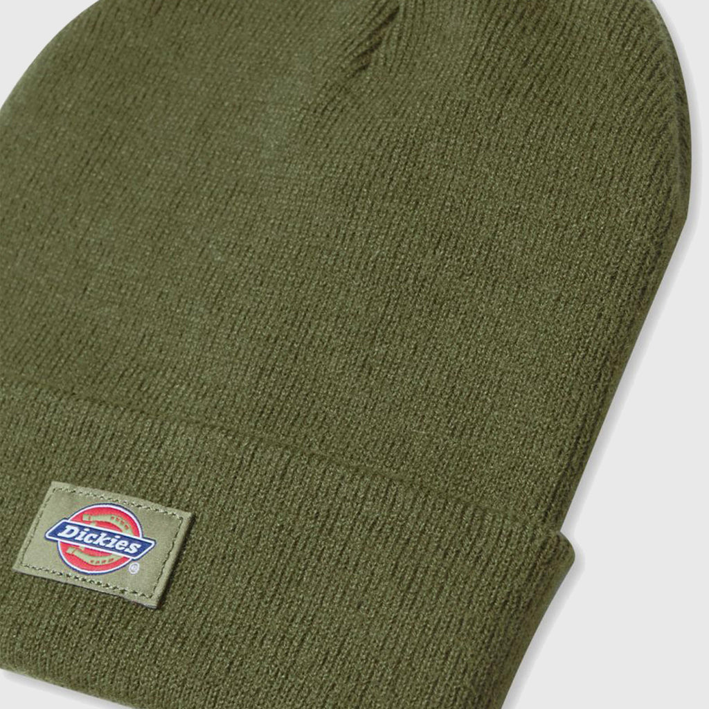 Dickies Gibsland Beanie - Green Moss - Close Up