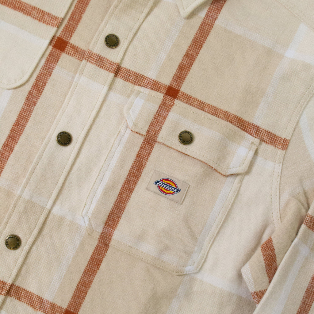 Dickies Nimmons L/S - Cement - Close Up