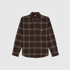 Dickies Warrenton Shirt - Dark Brown - Front