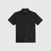 Dickies Work Shirt SS Rec - Black - Front
