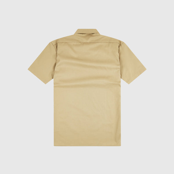 Dickies Work Shirt SS Rec - Khaki - Back