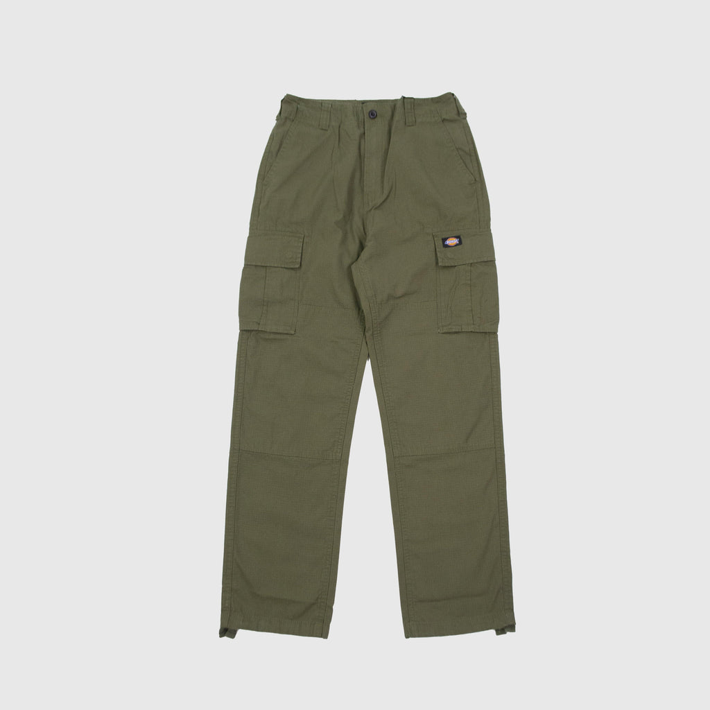 Dickies Eagle Bend Cargos - Military Green Front 