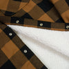 Dickies Lined Sacramento Shirt - Brown Duck Sherpa Lining 
