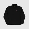 Dickies Oakport Quarter Zip - Black Front