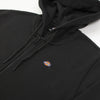 Dickies Oakport Zip Hood - Black Chest logo 