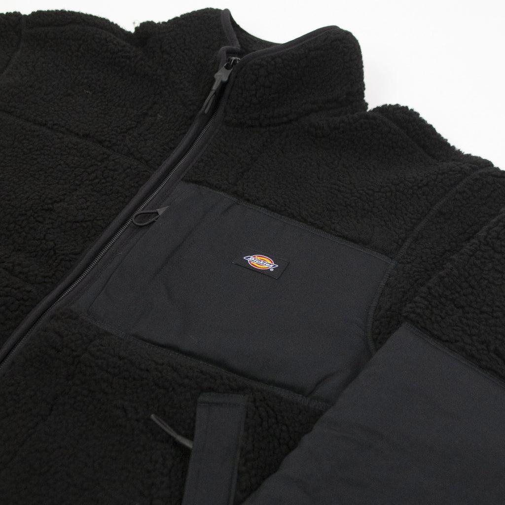 Dickies Red Chute Sherpa - Black Chest Logo