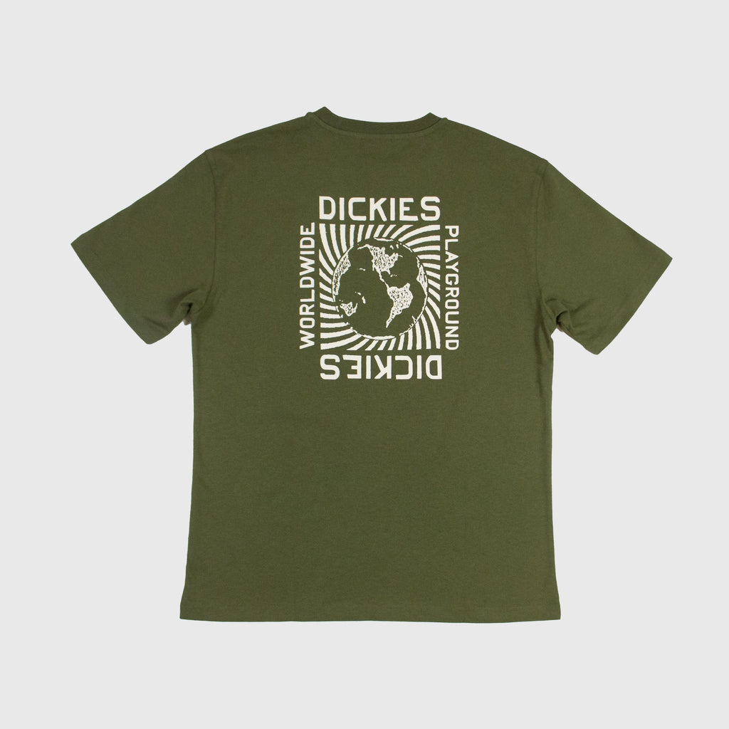 Dickies SS Marbury Tee - Military Green Back 