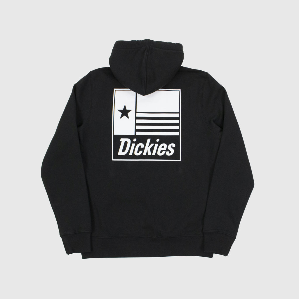 Dickies Taylor Hoodie - Black Back With Large Graphic 