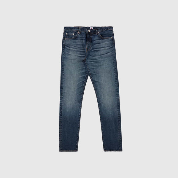 EDWIN Slim Tapered Jeans - Kaihara Pure Indigo Stretch Denim - Blue - light  used