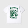 Edwin Tokyo Roses Tee - White Garment Dyed - Back