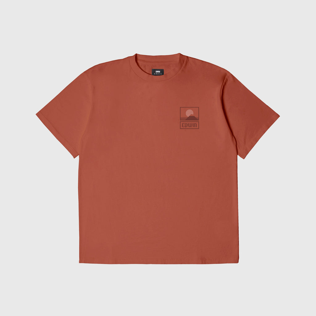 Edwin Sunset On Mt Fuji TS - Baked Clay - Front