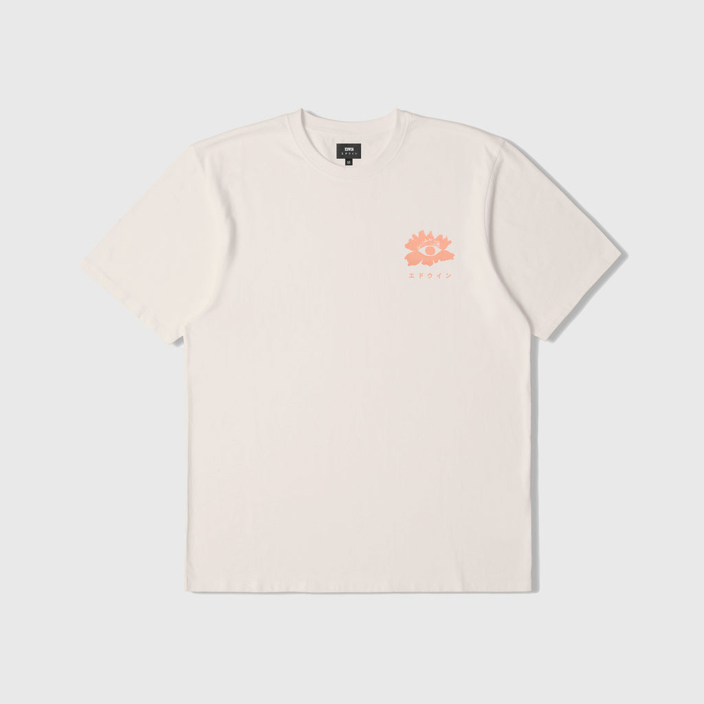 Edwin Hana Kao TS Tee - Whisper White Garment Washed - Front