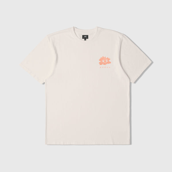 Edwin Hana Kao TS Tee - Whisper White Garment Washed - Front