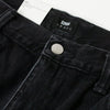 Edwin Tyrell Pant Pembroke - Black Denim Dark Marble Wash - Close Up