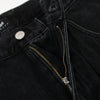Edwin Tyrell Pant Pembroke - Black Denim Dark Marble Wash - Close Up