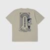 Edwin Hatsu Diner Tee - Abbey Stone Garment Washed - Back
