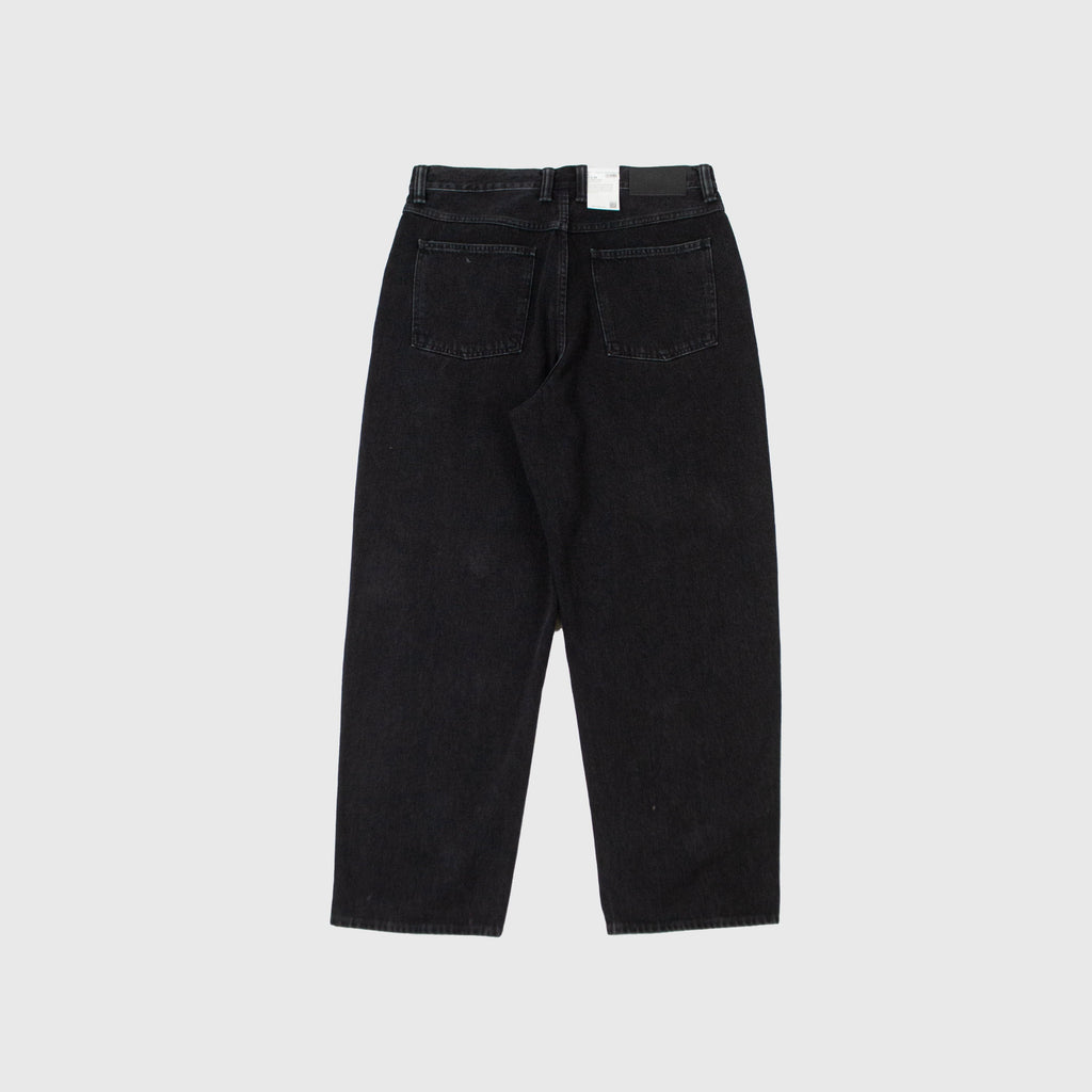 Edwin Tyrell Pant Pembroke - Black Denim Dark Marble Wash - Back