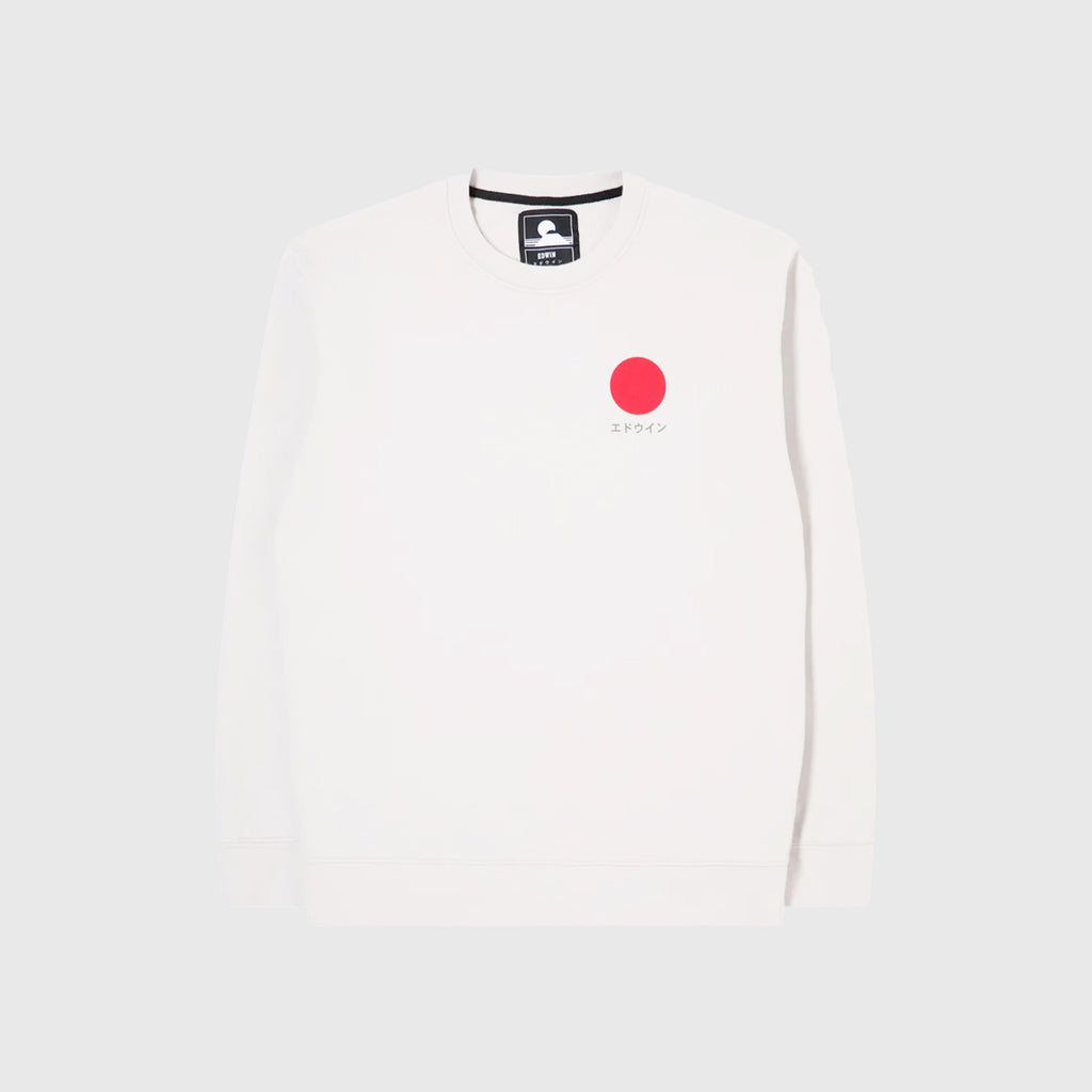Edwin Japanese Sun Sweat - Mist Garment Washed - Front