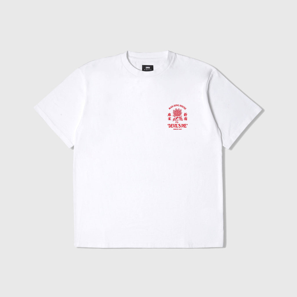 Edwin Devils Pie Tee - White Garment Washed – The Forum Swindon