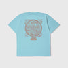 Edwin Emanation Tee - Sky Blue - Back