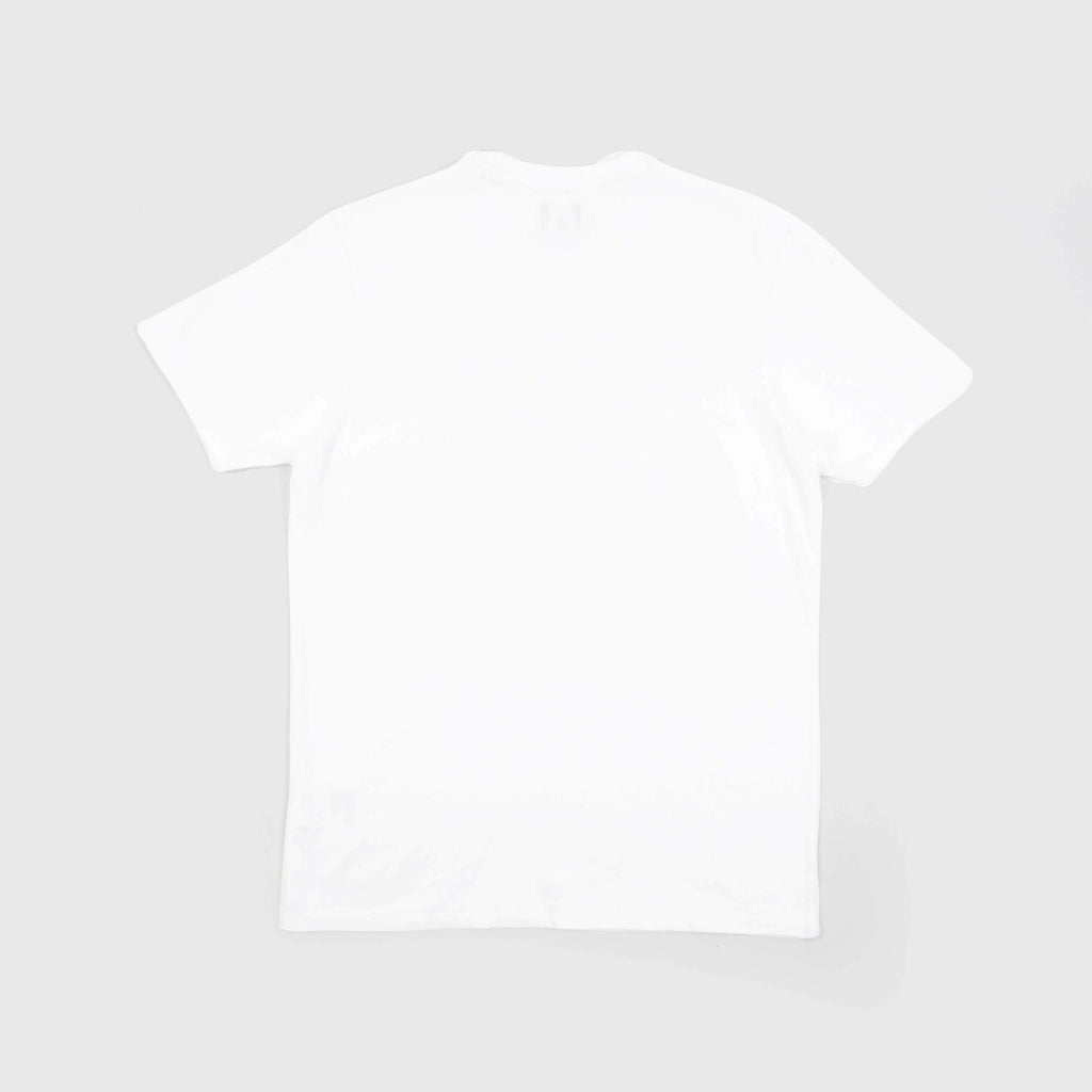 Edwin Chest Logo Tee White Back