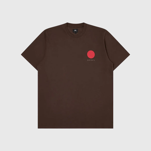 Edwin Japanese Sun TS - Java Garment Dyed - Front