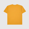 Edwin Katakana Embroidery Tee - Golden Yellow Ton In Ton Emb - Back