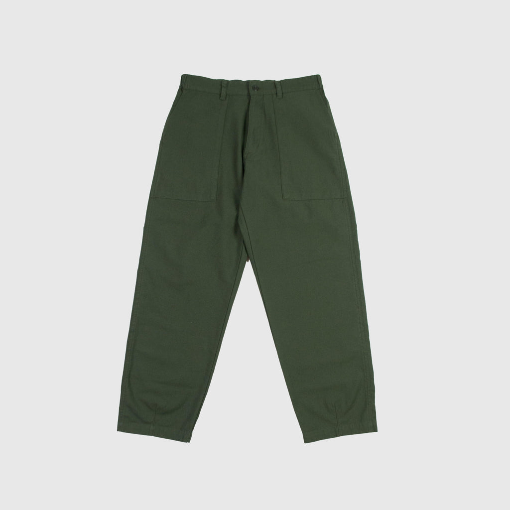 Edwin Labour Dart Pant Back Sateen - Ivy Enzyme Wash - Front