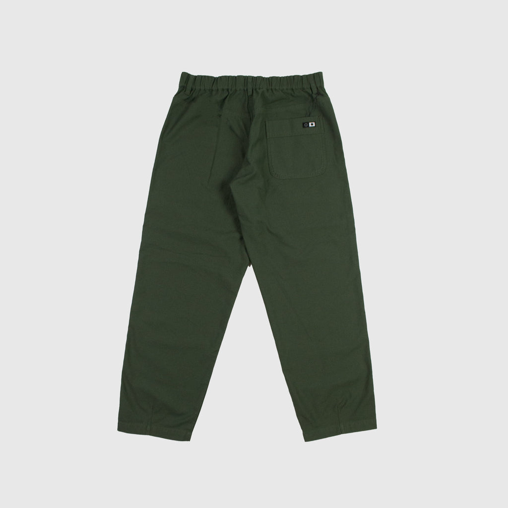 Edwin Labour Dart Pant Back Sateen - Ivy Enzyme Wash - Back