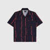 Edwin Mercury Stripes Shirt Maritime - Blue Garment Washed - Front