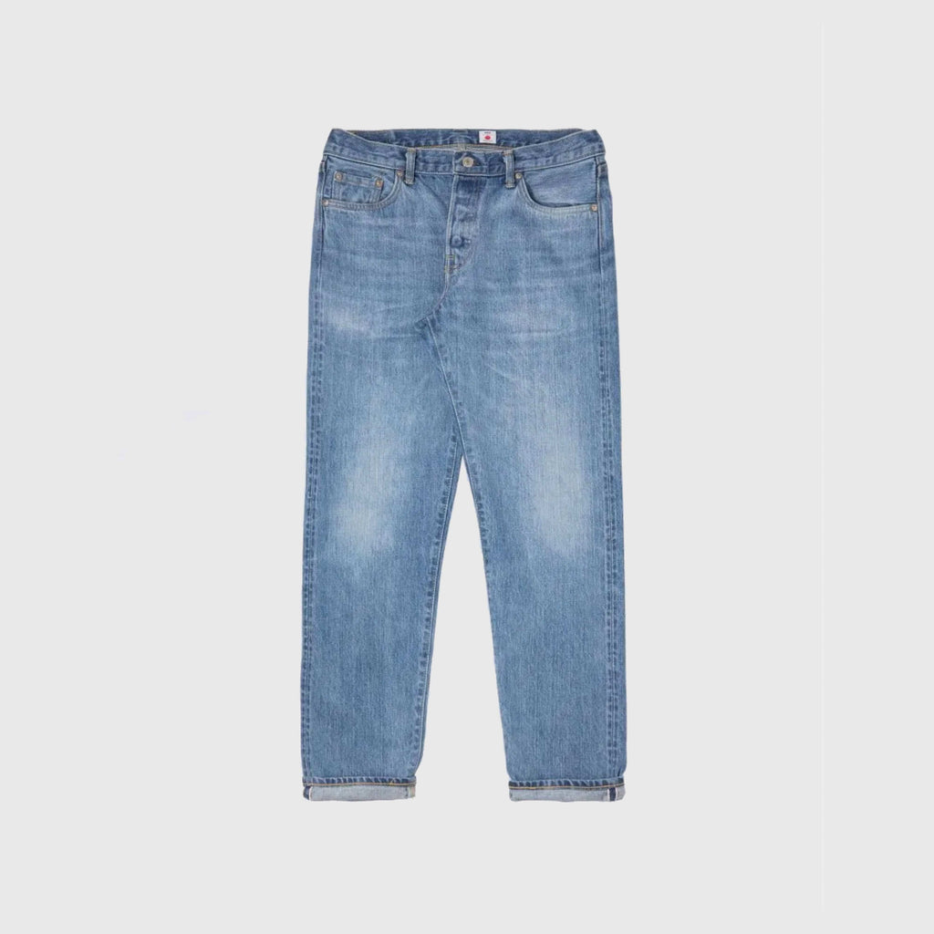 Edwin Regular Tapered Yoshiko Left Hand Denim Blue - Light Used - Front