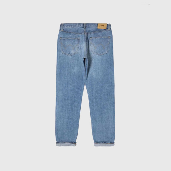 Edwin Regular Tapered Yoshiko Left Hand Denim Blue - Light Used - Back