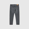 Edwin Slim Tapered Kaihara, Right Hand Black Denim - Black Grey Used - Back