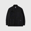 Edwin Survival II Jacket - Black Garment Washed - Front