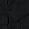 Edwin Survival II Jacket - Black Garment Washed - Close Up