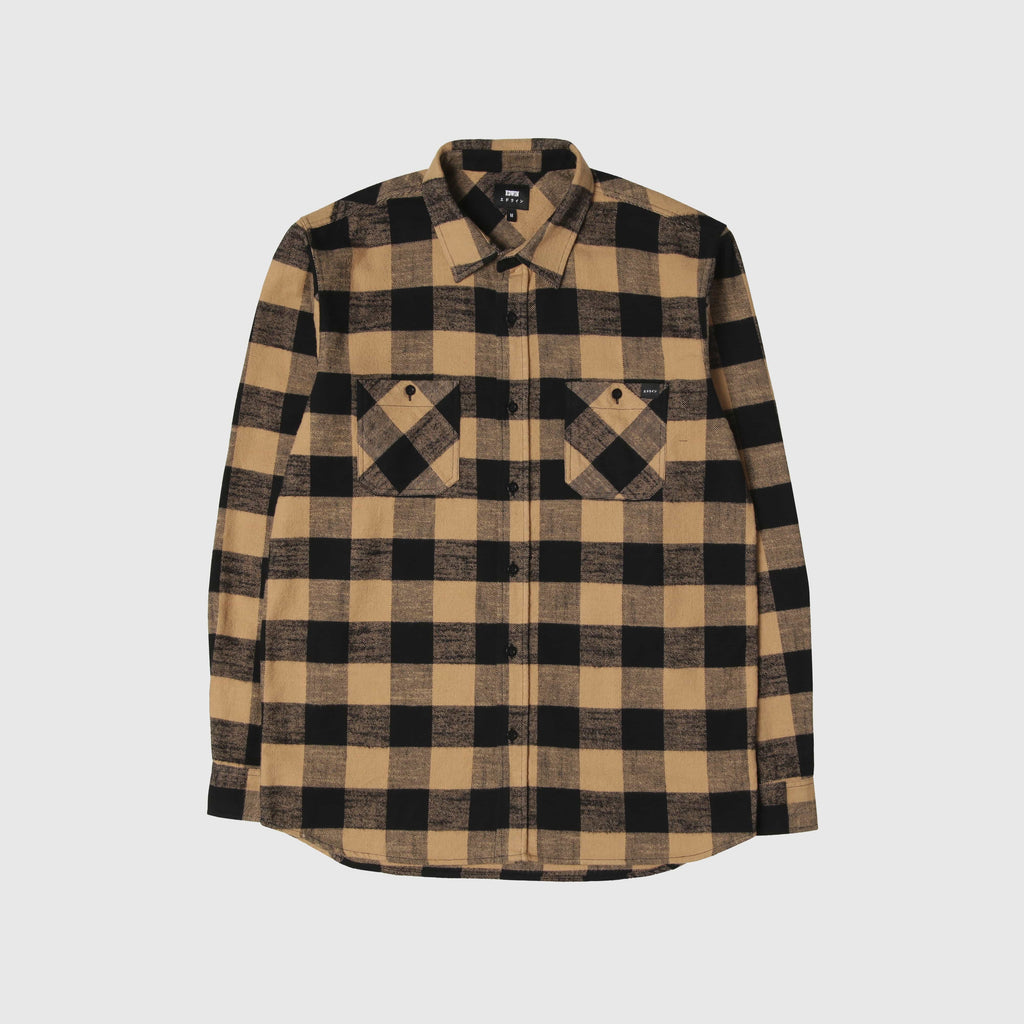 Edwin LS Labour Shirt - Rabbits Garment Washed Front