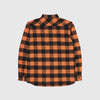 Edwin LS Labour Shirt - Seville Orange Garment Washed Back 