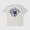 Edwin SS Keep It Surreal Tee - Silver Grey Garment Washed Back With Large Graphic