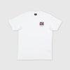 Edwin SS Sun Buildings Tee - White Garment Washed Front