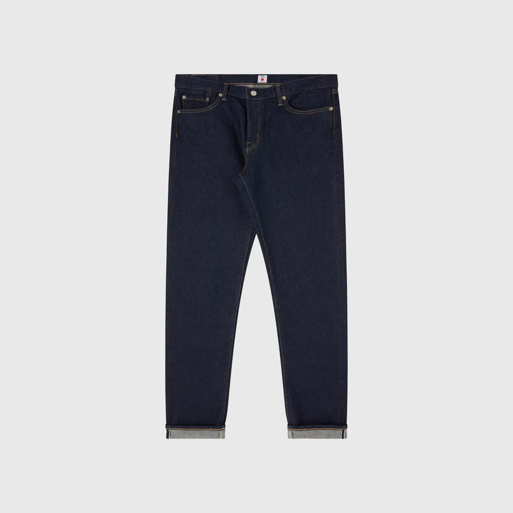 Edwin Regular Tapered Kaihara Pure Indigo Stretch Denim Front