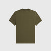 Fred Perry Rib Insert T-Shirt - Uniform Green - Back
